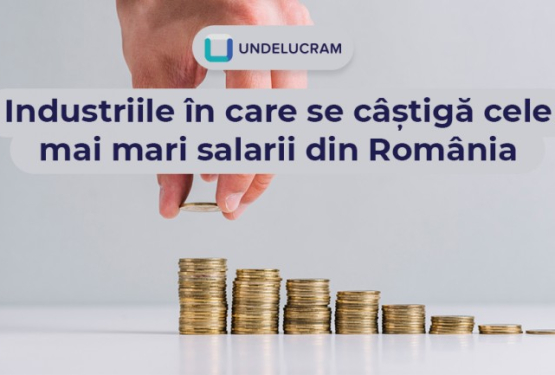 Industriile în care se câștigă cele mai mari salarii din România