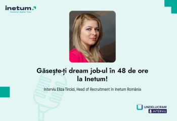 Găsește-ți dream job-ul în 48 de ore la Inetum!