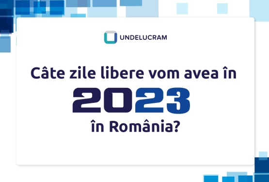 Câte zile libere vom avea în 2023?