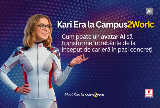 Kari Era la Campus2Work: Cum poate un avatar AI să transforme întrebările de la început de carieră în pași concreți