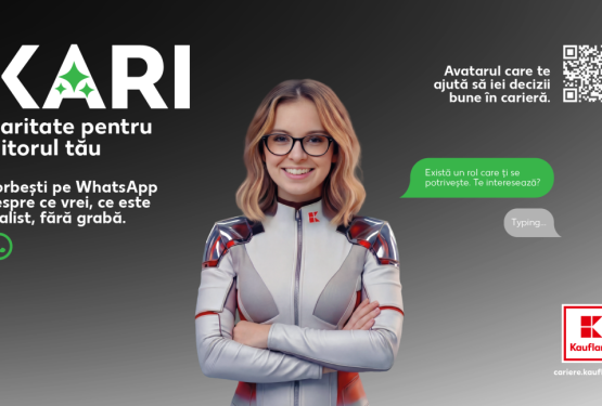Kaufland lansează Kari Era – un avatar AI pentru orientarea în carieră a tinerilor