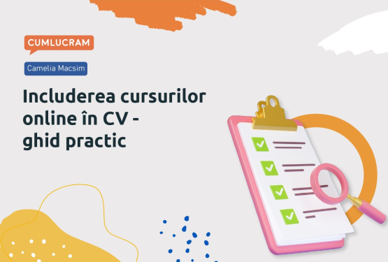 Includerea cursurilor online în CV - ghid practic