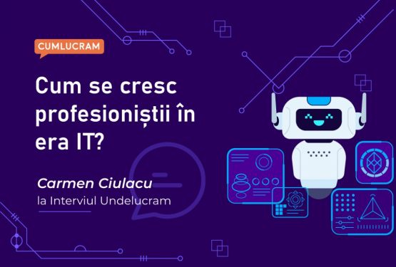 Cum se cresc profesioniștii în era IT? Carmen Ciulacu la Interviul Undelucram