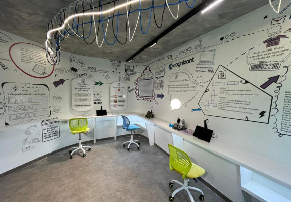 Cognizant România angajeazǎ peste 100 de specialişti IT şi investeşte în viitorul industriei tech din țară prin educație