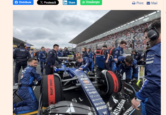 Brillio, o multinaţională americană cu o prezenţă puternică în România, vrea să inoveze Formula 1 şi devine Official Digital Transformation Partner al echipei Atlassian Williams Racing