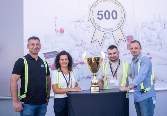 500 de zile fără incidente de siguranță!