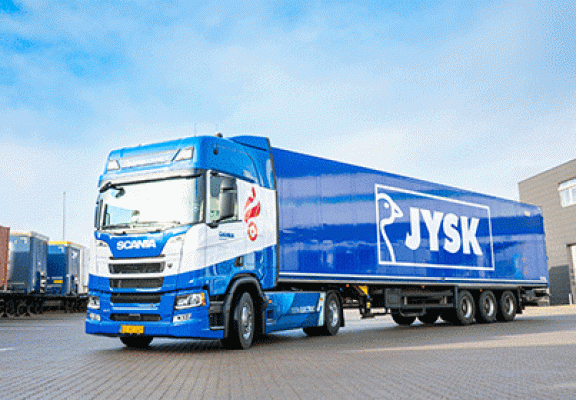 JYSK testează camioanele electrice pentru transportul mărfurilor în Danemarca