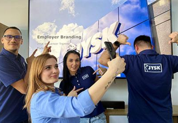 Marius, Alexandra și Tomas povestesc experiența lor de JYSK Influenceri