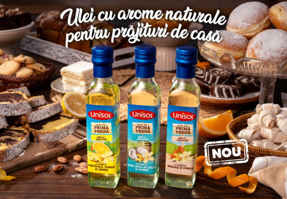 Lansare UNISOL Bun La Prăjituri – gamă unică ȋn România