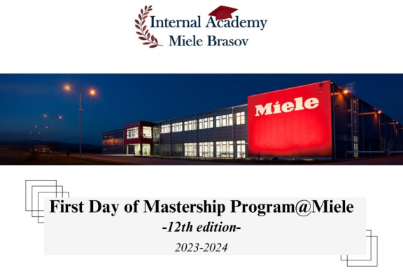 First Day of Mastership Program@Miele