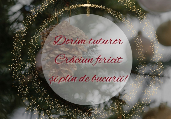 Miele Brașov vă urează un Crăciun fericit!
