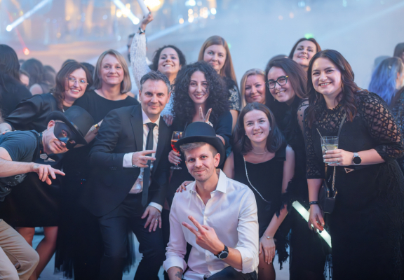 Black & White End-of-Year Party 2024