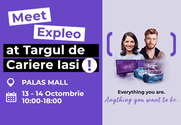 Meet Expleo at Targul de Cariere Iasi!