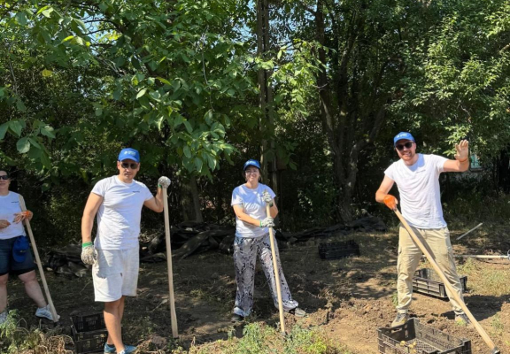 PepsiCo Foundation, PepsiCo România și WORLD VISION ROMÂNIA au organizat o nouă acțiune de voluntariat la Liceul Tehnologic Urziceni