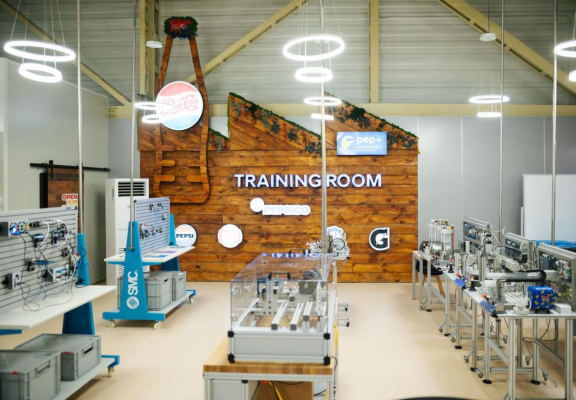 Astăzi am inaugurat Centrul de Training din cadrul fabricii de băuturi PepsiCo East Balkans din Dragomirești-Deal