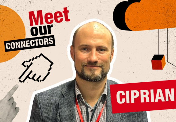 Meet our Connectors: Ciprian Onofreiciuc, The contributor and the poetry behind programming