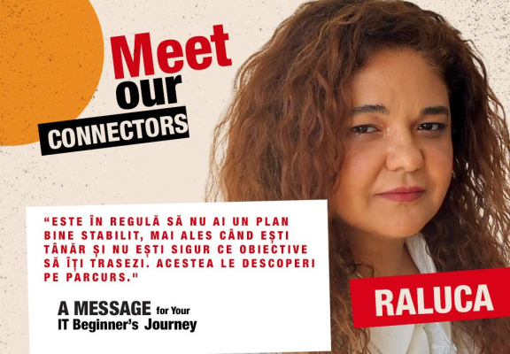 Raluca Surdu: message for a beginner in IT