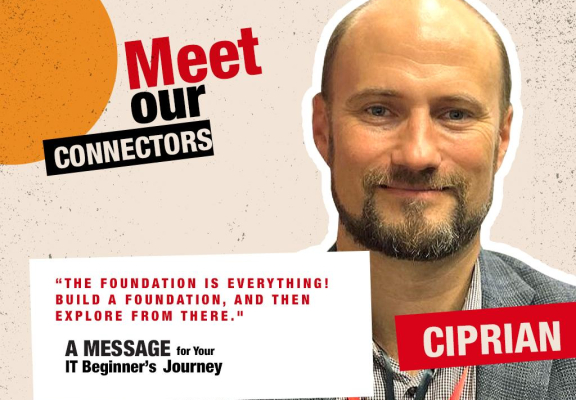 Ciprian Onofreiciuc: message for a beginner in IT