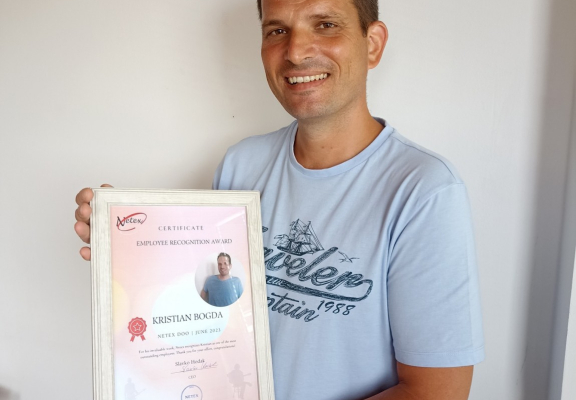 🎉🌟 Celebrating an Extraordinary Achiever! 🌟🎉  We are thrilled to announce the Netex Employee Recognition Award recipient: Kristian Bogda, from Novi Sad, Serbia! 🏆🎉👏  He has proven time and time again his unwavering dedication, outstanding performance, and