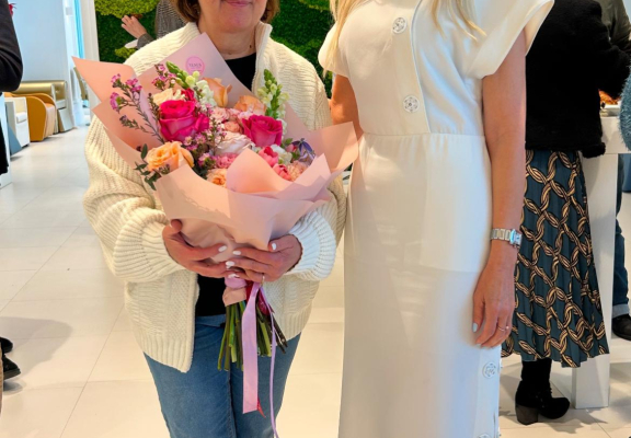 Emilia Petrescu - alaturi de artizanul brandului Top Line, Diana Baicu