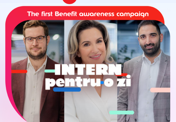 Intern pentru o zi - Noua campanie de awareness Benefit este live în România!