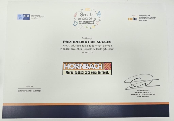 Parteneriat de succes pentru educația duală după model german