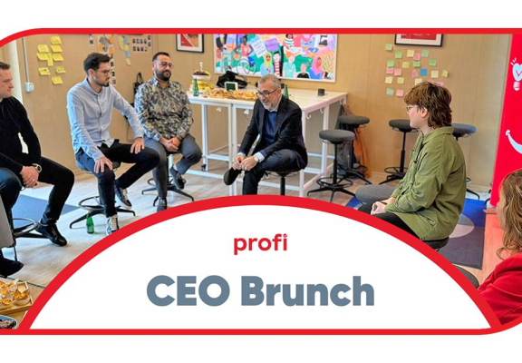 Brunch cu noul CEO – Conectăm oameni și idei la Profi