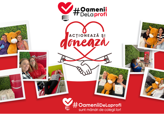 💉 Comunitatea Profi donează viață!