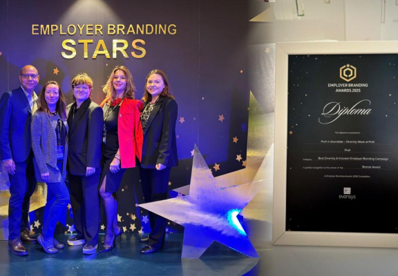 Profi a fost din nou pe podium la Employer Branding Awards 2025