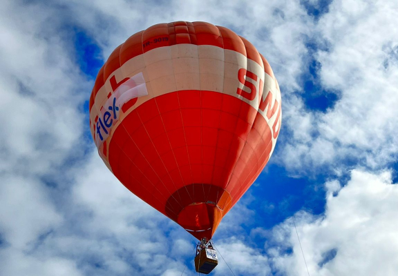 Balon cu aer cald la Flight Festival 2022