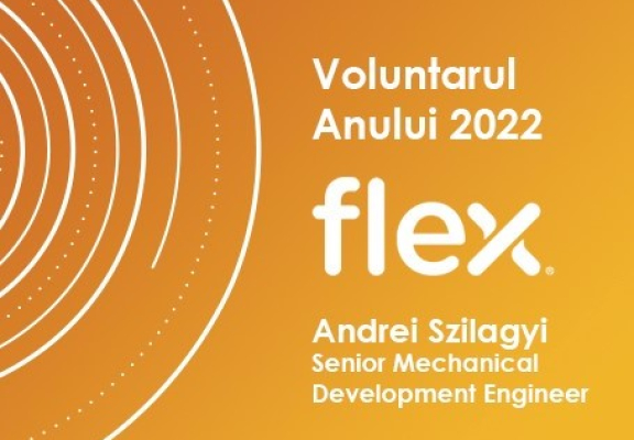 Voluntarul Anului 2022 în Flex Timişoara