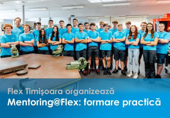 Lansarea proiectului Mentoring@Flex: Formare practică