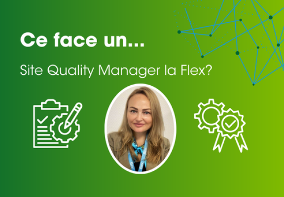 #WomeninFlex: Raluca Voichiţa, Site Quality Manager