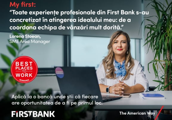 The bank where everyone shines their firsts