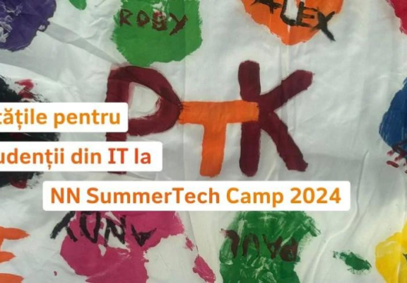 SummerTech Camp 2024: Susținem formarea practică pentru o carieră in IT