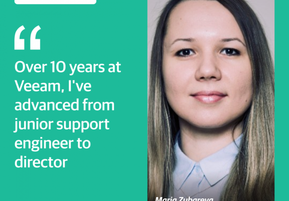 #womenintech at Veeam: Meet Maria!