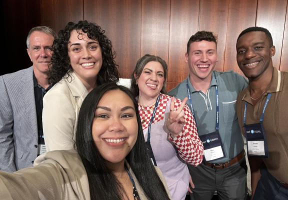 Our #Pride Employee Resource Group shows up at Out and Equal Forum!