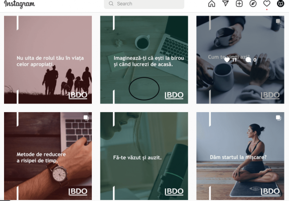 Follow BDORomania pe Instagram: continut dedicat Well Being si Work-Life Balance