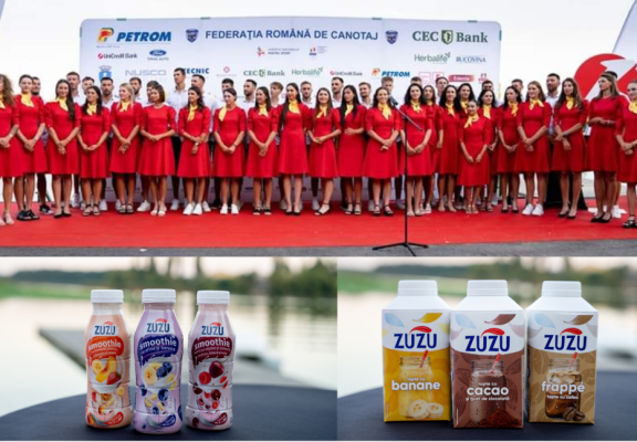 Zuzu susține lotul olimpic de canotaj al României pentru JO Paris 2024 🏆