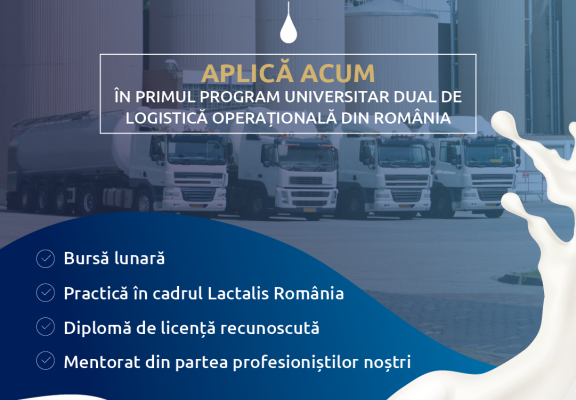 Lactalis România investește în viitorul profesioniștilor în devenire: lansează primul program universitar dual în Logistică Operațională, în parteneriat cu Universitatea „1 Decembrie 1918” din Alba Iulia