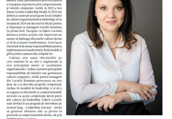 Prioritatea urmatorilor 10 ani este sa devenim cei mai buni!