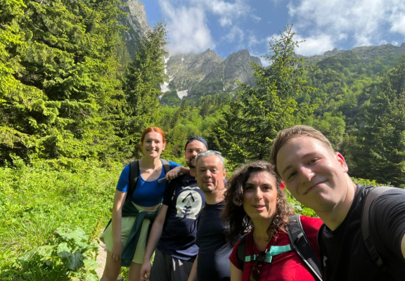 Our hiking group