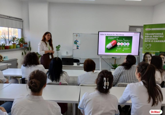 Susținem viitoarele generații de profesioniști în domeniul farmaceutic