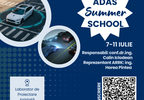 ADAS Summer School in collaboration with the Technical University of Cluj-Napoca