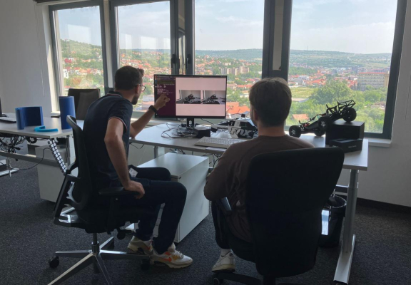 The winner from our C++ and mobile app development workshops with FutureUp by OSUBB Cluj-Napoca