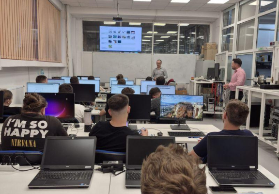 Connecting with future engineers!