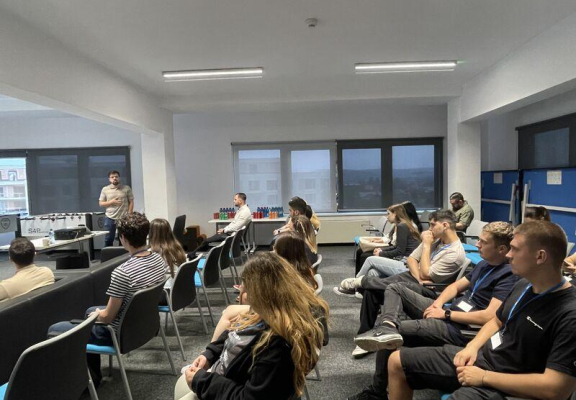 Open day with students from UTCN
