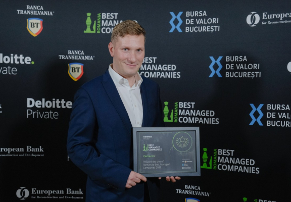 Am primit certificarea ”Best Managed Companies 2023”