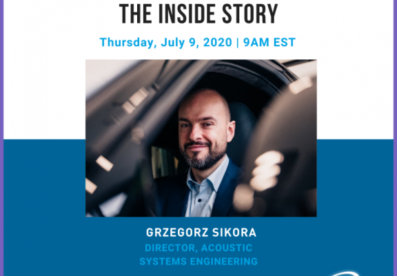 Webinar - 9th of July -  From Studio to Car Audio Experience - The inside Story