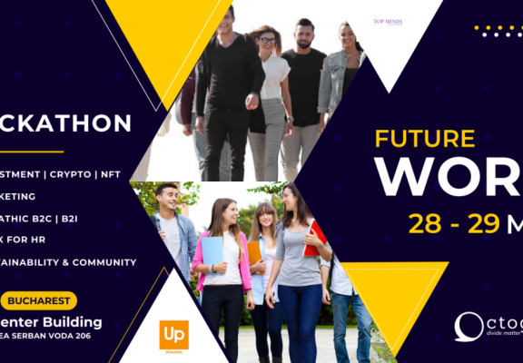 Up România dă startul soluțiilor creative la hackathon-ul inovației „Future Work”